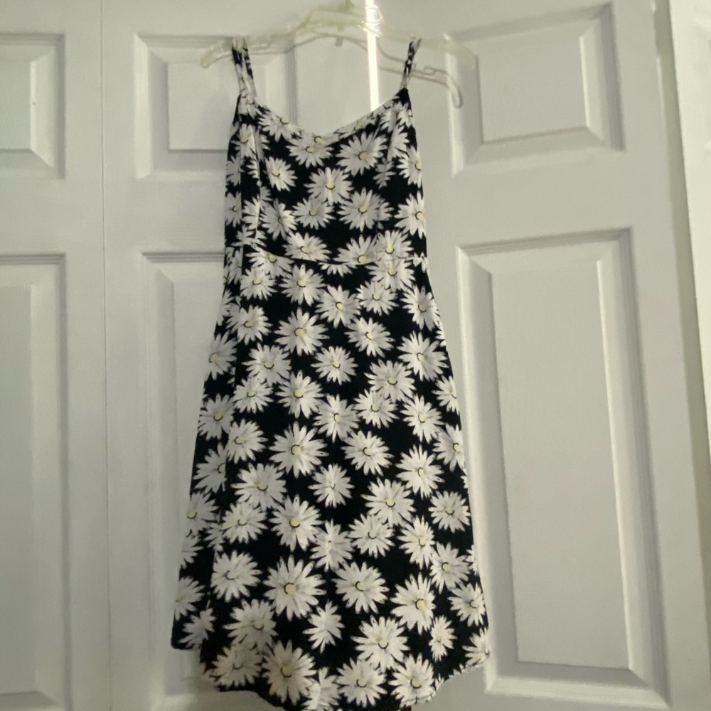 Spaghetti strap Daisy Print Sundress